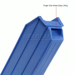 Global Industrial™ Plastic Nesting Storage Shelf Bin 2-3/4"W x 11-5/8"D x 4"H Blue - Pkg Qty 24 -Containers & Organizers Sales Store 184836BL 3wco