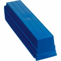 Global Industrial Plastic Nesting Storage Shelf Bin 4-1/8"W x 17-7/8"D x 4"H Blue - Pkg Qty 12 19 Global Industrial Plastic Nesting Storage Shelf Bin 4-1/8"W x 17-7/8"D x 4"H Blue - Pkg Qty 12 -Containers & Organizers Sales Store 184839BL 04