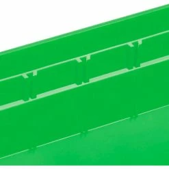 Global Industrial Plastic Nesting Storage Shelf Bin 6-5/8"W x 23-5/8"D x 4"H Green - Pkg Qty 6 19 Global Industrial Plastic Nesting Storage Shelf Bin 6-5/8"W x 23-5/8"D x 4"H Green - Pkg Qty 6 -Containers & Organizers Sales Store 184842GN 04