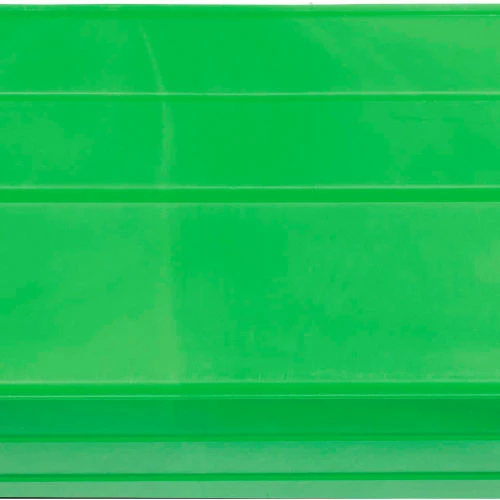 Global Industrial Plastic Nesting Storage Shelf Bin 6-5/8"W x 23-5/8"D x 4"H Green - Pkg Qty 6 6 Global Industrial Plastic Nesting Storage Shelf Bin 6-5/8"W x 23-5/8"D x 4"H Green - Pkg Qty 6 - Image 6