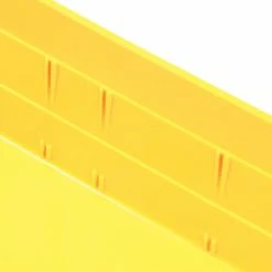 Global Industrial™ Plastic Nesting Storage Shelf Bin 11-1/8"W x 17-7/8"D x 4"H Yellow - Pkg Qty 12 -Containers & Organizers Sales Store 184846YL 05