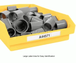 Global Industrial™ Plastic Nesting Storage Shelf Bin 11-1/8"W x 17-7/8"D x 4"H Yellow - Pkg Qty 12 -Containers & Organizers Sales Store 184846YL 5wco