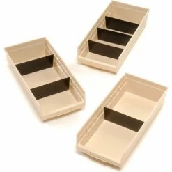 Shelf Bin Divider Fits 11"Wx4"H Bins Pack of 50 -Containers & Organizers Sales Store 184849 03 2