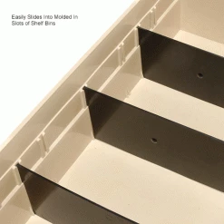 Shelf Bin Divider DSB209/210/216 Fits 11-1/8"W X 6"H Bins -Containers & Organizers Sales Store 184849 2wco 3