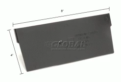 Shelf Bin Divider Fits 8"Wx4"H Bins Pack of 50 28 Shelf Bin Divider Fits 8"Wx4"H Bins Pack of 50 -Containers & Organizers Sales Store 184849 dim