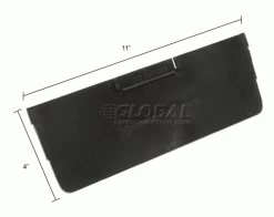 Shelf Bin Divider Fits 11"Wx4"H Bins Pack of 50 -Containers & Organizers Sales Store 184850 dim