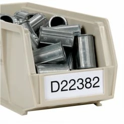 Akro-Mils® AkroBin® Plastic Stack & Hang Bin, 4-1/8"W x 10-7/8"D x 4"H, Stone - Pkg Qty 12 -Containers & Organizers Sales Store 188013BG 05