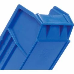 Akro-Mils® AkroBin® Plastic Stack & Hang Bin, 4-1/8"W x 10-7/8"D x 4"H, Blue - Pkg Qty 12 -Containers & Organizers Sales Store 188013BL 06