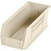 Akro-Mils® AkroBin® Plastic Stack & Hang Bin, 5-1/2"W x 14-3/4"D x 5"H, Stone - Pkg Qty 12