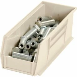 Akro-Mils® AkroBin® Plastic Stack & Hang Bin, 5-1/2"W x 14-3/4"D x 5"H, Stone - Pkg Qty 12 -Containers & Organizers Sales Store 188015BG 10