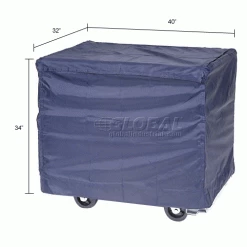 Global Industrial™ 40x32x34-1/2 Blue Nylon Cover -Containers & Organizers Sales Store 198664 dim