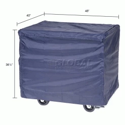 Global Industrial™ 48x40x36-1/2 Blue Nylon Cover -Containers & Organizers Sales Store 198666 dim