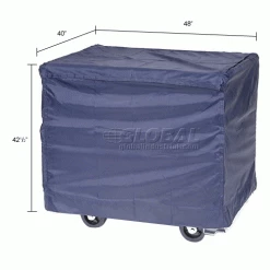 Global Industrial™ 48x40x42-1/2 Blue Nylon Cover -Containers & Organizers Sales Store 198668 dim