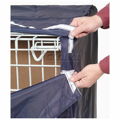 Global Industrial 32x20x21 Blue Nylon Cover 3 Global Industrial 32x20x21 Blue Nylon Cover - Image 3