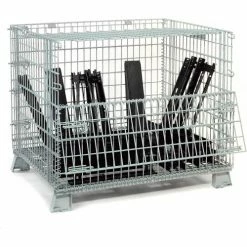 Global Industrial™ Folding Wire Container 48"L x 40"W x 36-1/2"H 5000 Lb. Capacity -Containers & Organizers Sales Store 198696 23 5