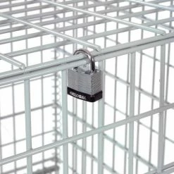 Global Industrial™ Folding Wire Container 40"L x 32"W x 34-1/2"H 4000 Lb. Capacity -Containers & Organizers Sales Store 198696 41 4