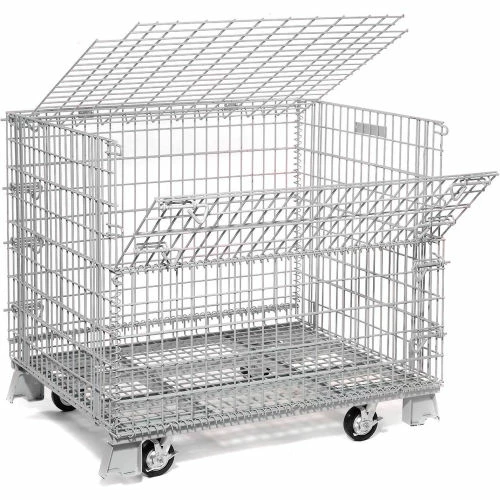 Global Industrial Folding Wire Container 32"L x 20"W x 21"H, 1000 Lb. Capacity 19 Global Industrial Folding Wire Container 32"L x 20"W x 21"H, 1000 Lb. Capacity - Image 19