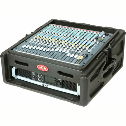 SKB Corporation SKB Cases 10 x 2 Roto Rack/Mixer Console 1SKB-R102 Black, Keyed Lock, Water Resistant 1 SKB Corporation SKB Cases 10 x 2 Roto Rack/Mixer Console 1SKB-R102 Black, Keyed Lock, Water Resistant