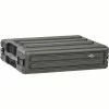 SKB Corporation SKB Cases Shallow 2U Roto Rack 1SKB-R2S Black, Water Resistant