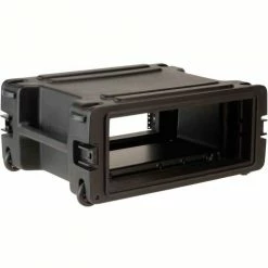 SKB Corporation SKB Cases 4U Roto Rolling Rack 1SKB-R4UW Black, Keyed Lock, Water Resistant -Containers & Organizers Sales Store 1SKB R4W 3