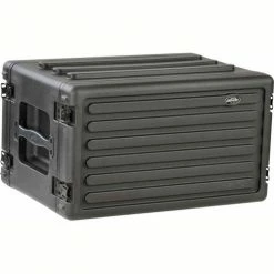 SKB Corporation SKB Cases Shallow 6U Roto Rack 1SKB-R6S Black, Water Resistant