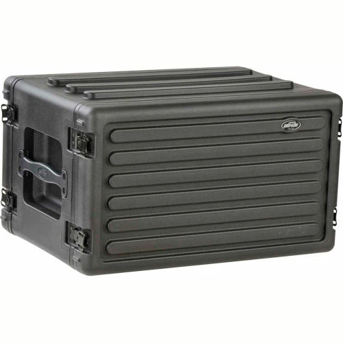 SKB Corporation SKB Cases Shallow 6U Roto Rack 1SKB-R6S Black, Water Resistant 1 SKB Corporation SKB Cases Shallow 6U Roto Rack 1SKB-R6S Black, Water Resistant