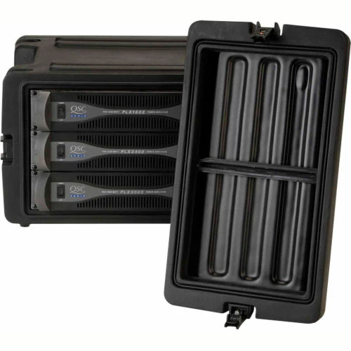 SKB Corporation SKB Cases 6U Roto Rolling Rack 1SKB-R6W Black, Keyed Lock, Water Resistant 5 SKB Corporation SKB Cases 6U Roto Rolling Rack 1SKB-R6W Black, Keyed Lock, Water Resistant - Image 5