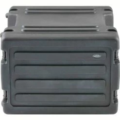 SKB Corporation SKB Cases 8U - Roto Rolling Rack 1SKB-R8W Black, Keyed Lock, Water Resistant
