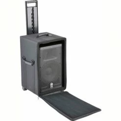 SKB Corporation SKB Large Rolling Powered Speaker/Mixer Soft Case 1SKB-SCPM2 Canvas, 25-1/2"L x 15-3/4"W