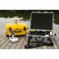 Nanuk 940 Series DJI Ronin M Case 940-RON5 with Foam Insert 21-11/16"L x 16-7/8"W x 8-1/2"H Silver -Containers & Organizers Sales Store 20150617 ADP9781 10