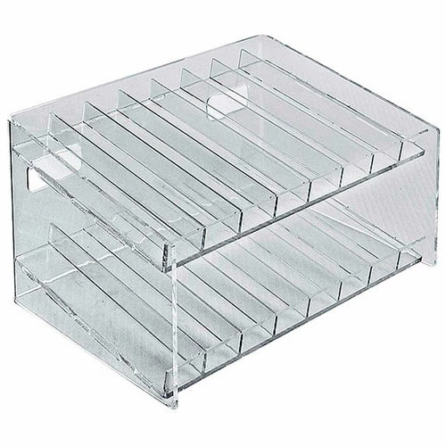 Global Approved 222682, 16 Compartment Cosmetic Display, 12"W x 7.5"H x 8"D, CLR, 1 Pc 2 Global Approved 222682, 16 Compartment Cosmetic Display, 12"W x 7.5"H x 8"D, CLR, 1 Pc - Image 2