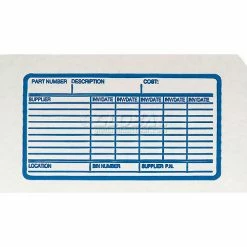 Global Industrial™ Foldable Corrugated Shelf Bin 2"W x 18"D x 4-1/2"H, White - Pkg Qty 100 -Containers & Organizers Sales Store 234804 15