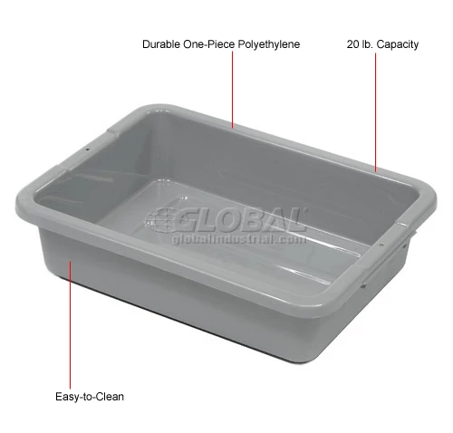 Rubbermaid 3351-92 Utility Tote Box Without Lid 21-1/2 x 17-3/4 x 7 11 Rubbermaid 3351-92 Utility Tote Box Without Lid 21-1/2 x 17-3/4 x 7 - Image 11