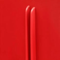 Quantum Storage Systems Quantum Plastic Hulk Stacking Bin, 8-1/4"W x 24"D x 9"H, Red - Pkg Qty 6 -Containers & Organizers Sales Store 238048RD 05