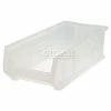 Quantum Storage Systems Quantum Plastic Hulk Stacking Bin, 16-1/2"W x 24"D x 11"H, Clear