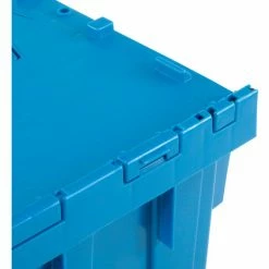 Global Industrial Plastic Shipping/Storage Tote W/Attached Lid, 28-1/8"x20-3/4"x15-5/8", Blue 29 Global Industrial Plastic Shipping/Storage Tote W/Attached Lid, 28-1/8"x20-3/4"x15-5/8", Blue -Containers & Organizers Sales Store 238148BL 08
