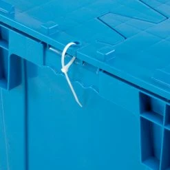 Global Industrial Plastic Shipping/Storage Tote W/Attached Lid, 28-1/8"x20-3/4"x15-5/8", Blue 32 Global Industrial Plastic Shipping/Storage Tote W/Attached Lid, 28-1/8"x20-3/4"x15-5/8", Blue -Containers & Organizers Sales Store 238148BL 11