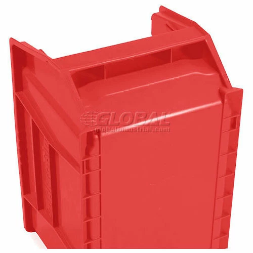 Akro-Mils® Super-Size AkroBin® Plastic Stacking Bin, 12-3/8"W x 20"D x 12"H, Red - Pkg Qty 2 5 Akro-Mils® Super-Size AkroBin® Plastic Stacking Bin, 12-3/8"W x 20"D x 12"H, Red - Pkg Qty 2 - Image 5