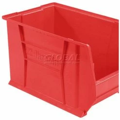 Akro-Mils® Super-Size AkroBin® Plastic Stacking Bin, 12-3/8"W x 20"D x 12"H, Red - Pkg Qty 2 24 Akro-Mils® Super-Size AkroBin® Plastic Stacking Bin, 12-3/8"W x 20"D x 12"H, Red - Pkg Qty 2 -Containers & Organizers Sales Store 238284RD 05