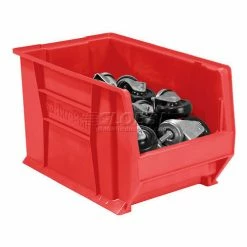 Akro-Mils® Super-Size AkroBin® Plastic Stacking Bin, 12-3/8"W x 20"D x 12"H, Red - Pkg Qty 2 26 Akro-Mils® Super-Size AkroBin® Plastic Stacking Bin, 12-3/8"W x 20"D x 12"H, Red - Pkg Qty 2 -Containers & Organizers Sales Store 238284RD 07