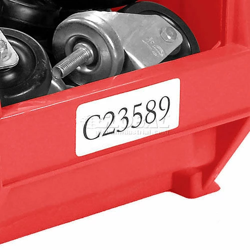 Akro-Mils® Super-Size AkroBin® Plastic Stacking Bin, 12-3/8"W x 20"D x 12"H, Red - Pkg Qty 2 10 Akro-Mils® Super-Size AkroBin® Plastic Stacking Bin, 12-3/8"W x 20"D x 12"H, Red - Pkg Qty 2 - Image 10