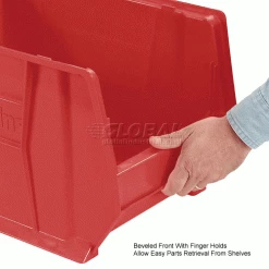 Akro-Mils® Super-Size AkroBin® Plastic Stacking Bin, 12-3/8"W x 20"D x 12"H, Red - Pkg Qty 2 31 Akro-Mils® Super-Size AkroBin® Plastic Stacking Bin, 12-3/8"W x 20"D x 12"H, Red - Pkg Qty 2 -Containers & Organizers Sales Store 238284RD 2wco