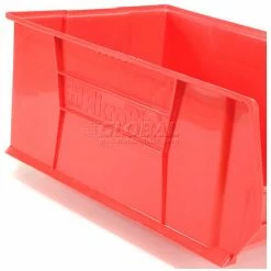 Akro-Mils® Super-Size AkroBin® Plastic Stacking Bin, 11"W x 23-7/8"D x 10"H, Red - Pkg Qty 4 -Containers & Organizers Sales Store 238286RD 05