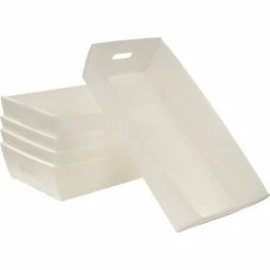 Global Industrial™ Corrugated Plastic Mail Tray 24-1/2 X 12 X 4-1/2 Natural - Pkg Qty 10 -Containers & Organizers Sales Store 238431 02