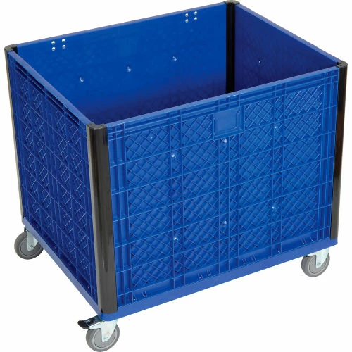 Global Industrial Easy Assembly Solid Wall Container - Casters 39-1/4 x 31-1/2 x 34 Overall 2 Global Industrial Easy Assembly Solid Wall Container - Casters 39-1/4 x 31-1/2 x 34 Overall - Image 2