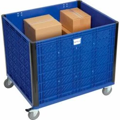 Global Industrial Easy Assembly Solid Wall Container - Casters 39-1/4 x 31-1/2 x 34 Overall 26 Global Industrial Easy Assembly Solid Wall Container - Casters 39-1/4 x 31-1/2 x 34 Overall -Containers & Organizers Sales Store 239452C 06
