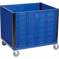 Global Industrial Easy Assembly Solid Wall Container - Casters 39-1/4 x 31-1/2 x 34 Overall 27 Global Industrial Easy Assembly Solid Wall Container - Casters 39-1/4 x 31-1/2 x 34 Overall -Containers & Organizers Sales Store 239452C 07