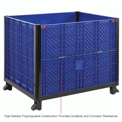 Global Industrial Easy Assembly Solid Wall Container - Drop Gate 39-1/4x31-1/2x33-1/2 Overall 47 Global Industrial Easy Assembly Solid Wall Container - Drop Gate 39-1/4x31-1/2x33-1/2 Overall -Containers & Organizers Sales Store 239452DIN 1wco