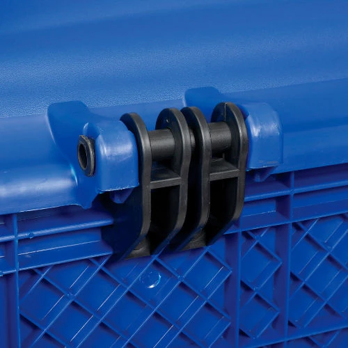 Global Industrial Easy Assembly Solid Wall Container-Drop Gate/Lid/Casters 39-1/4x31-1/2x34 OH 14 Global Industrial Easy Assembly Solid Wall Container-Drop Gate/Lid/Casters 39-1/4x31-1/2x34 OH - Image 14