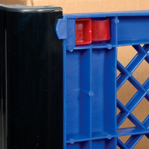 Global Industrial Easy Assembly Solid Wall Container-Drop Gate/Lid/Casters 39-1/4x31-1/2x34 OH 16 Global Industrial Easy Assembly Solid Wall Container-Drop Gate/Lid/Casters 39-1/4x31-1/2x34 OH - Image 16